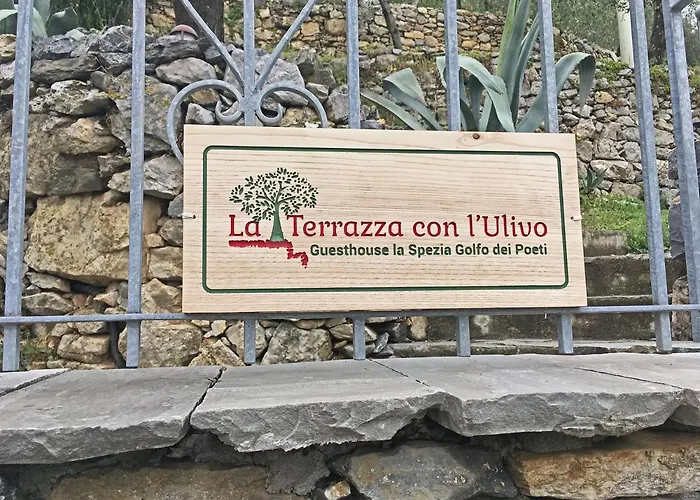 La Terrazza Con L'ulivo - Affittacamere Con Terrazzo E Vista Sul Golfo Dei Poeti Affittacamere La Spezia